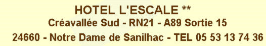 L'Escale — Extérieur